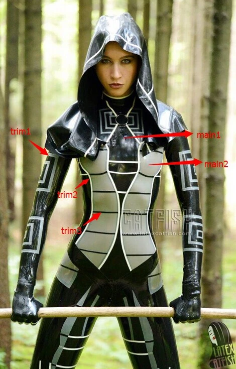 Mass Effect Kasumi Latex Costume