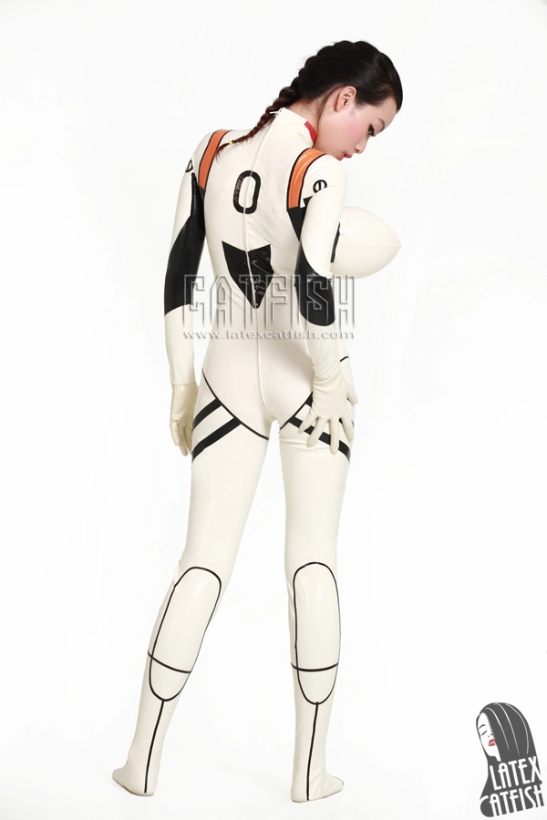 Zero Operator Latex Boobs Costume Catsuit